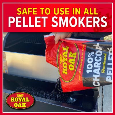 Image showing  100% Charcoal Hardwood Pellets, 20 lb.