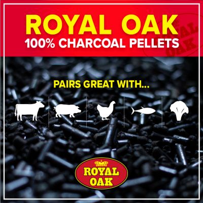 Image showing 6 th Royal Oak 100% Charcoal Hardwood Pellets, 20 lb.