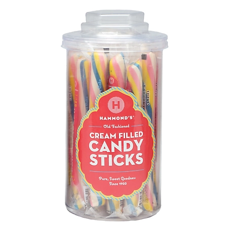 Hammonds Creme Filled Candy Sticks, Assorted, BP010801