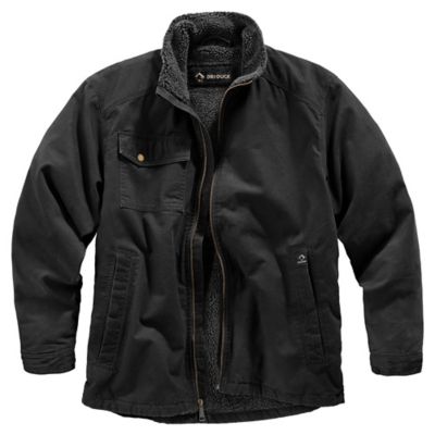 DRI DUCK Men's Endeavor Sherpa-Lined Canvas Jacket