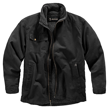 DRI DUCK Men's Endeavor Sherpa-Lined Canvas Jacket at Tractor Supply Co.