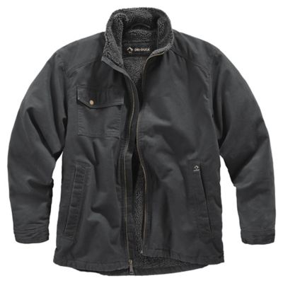 Image showing  Men's Endeavor Sherpa-Lined Canvas Jacket