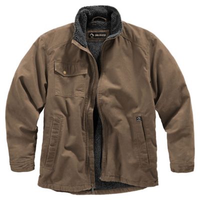 DRI DUCK Men's Endeavor Sherpa-Lined Canvas Jacket