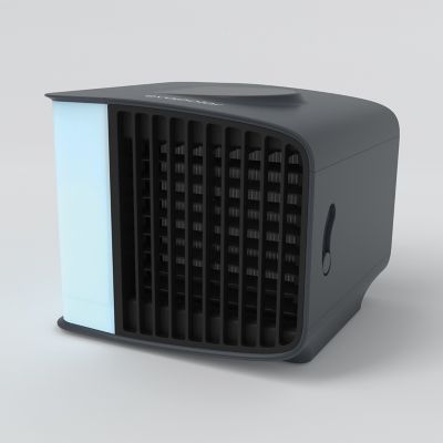 Image showing 2 th Evapolar 1,360 BTU evaSMART Personal Air Cooler, Gray