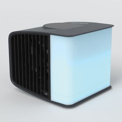 Image showing 3 th Evapolar 1,360 BTU evaSMART Personal Air Cooler, Gray