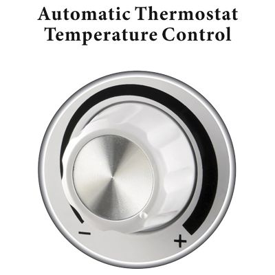 Image showing  360-Degree Surround Ceramic Heater with Thermostat