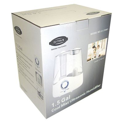Image showing  Cool Mist Ultrasonic Humidifier, 1.5 gal., White