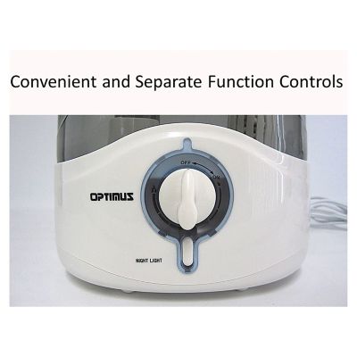 Image showing  Cool Mist Ultrasonic Humidifier, 1.5 gal., White