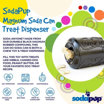Image showing  Magnum Can Treat Dispenser and Chew Interactive Dog Toy