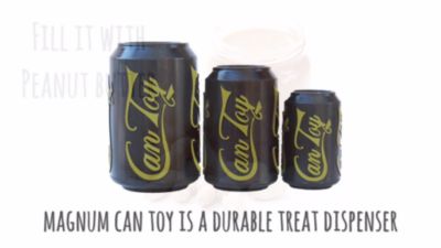 Image showing  Magnum Can Treat Dispenser and Chew Interactive Dog Toy