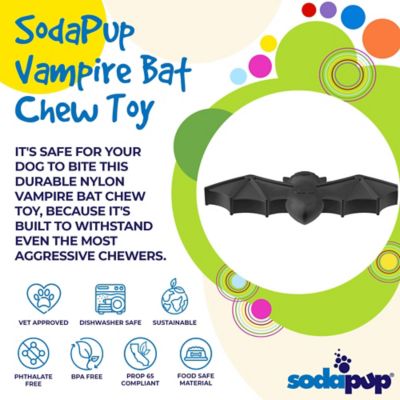 Image showing  Nylon Vampire Bat Dog Chew Toy
