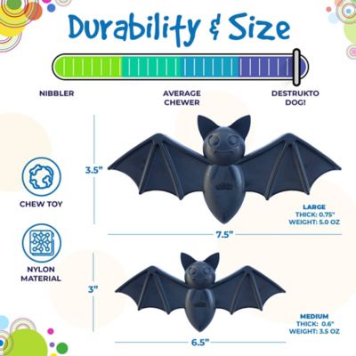 Image showing  Nylon Vampire Bat Dog Chew Toy