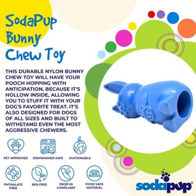 Image showing  Nylon Bunny Chew and Enrichment Dog Toy