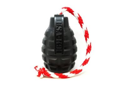 SodaPup Magnum Grenade Tug & Retrieving Dog Toy