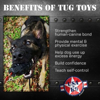 Image showing  Magnum Grenade Tug and Retrieving Rope Dog Toy