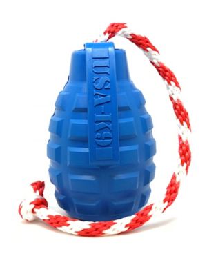 SodaPup Grenade Tug & Retrieving Dog Toy