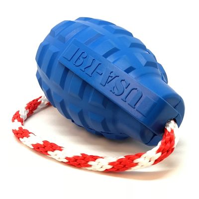 Image showing  Grenade Tug and Retrieving Rope Dog Toy