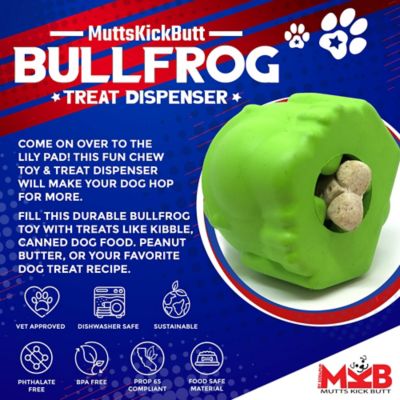 Image showing  Bullfrog Treat Dispenser and Dog Chew Toy