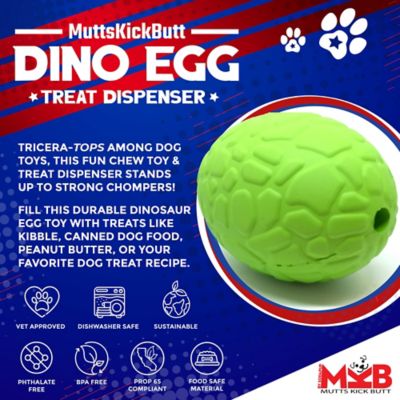 Image showing  Dinosaur Egg Treat Dispenser and Dog Chew Toy