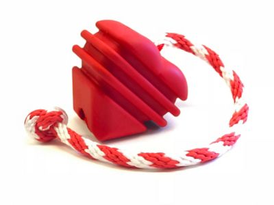 SodaPup Heart Tug & Retrieving Dog Toy