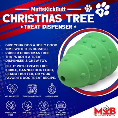 Image showing  Christmas Tree Treat Dispenser and Dog Chew Toy