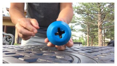 Image showing  Double Trouble Treat Dispenser and Dog Chew Toy