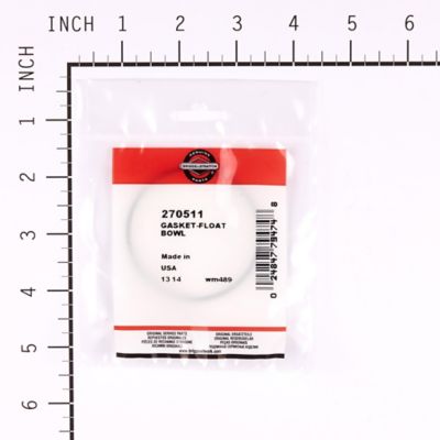 Image showing  Float Bowl Gasket for Select Briggs & Stratton Models, 270511