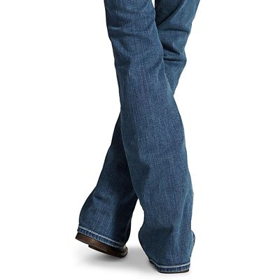 Image showing 5 th Ariat Women's Mid-Rise Whipstitch Bootcut Jeans