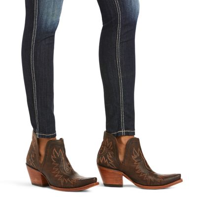 Image showing 3 th Ariat Women's Skinny Fit Mid-Rise Ella Jeans