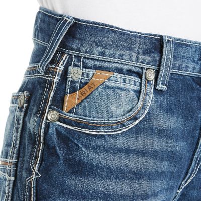 Image showing 5 th Ariat Boys' B4 Relaxed Coltrane Bootcut Jeans