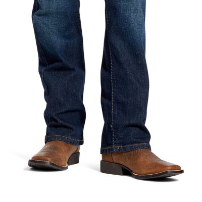 Image showing 2 th Ariat Boys' B5 Stretch Legacy Slim Fit Natural-Rise Straight Leg Jeans