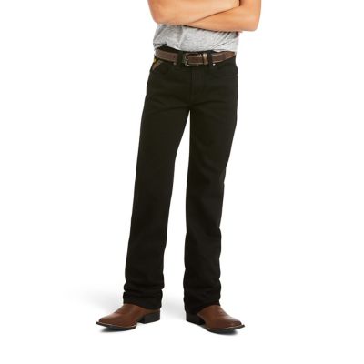 Ariat Boys' Slim Fit Natural-Rise B5 Stretch Legacy Straight Leg Jeans