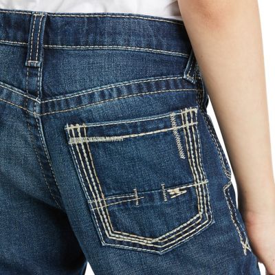 Image showing  Boys' Straight Fit Natural-Rise B5 Slim Boundary Straight Leg Jeans