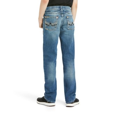 Image showing  Boys' B5 Slim Charger Straight Leg Jeans
