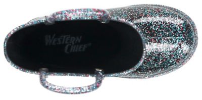 Image showing  Glitter PVC Rain Boots