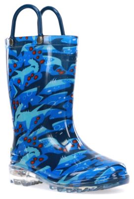 Image showing  Shark Chase Lighted Rain Boots