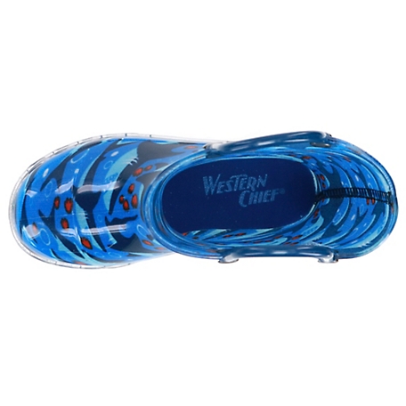 Western Chief Boys' Shark Chase Lighted Rain Boots at Tractor