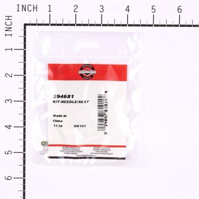 Image showing  Needle and Seat Kit for Select Briggs & Stratton Models, 394681