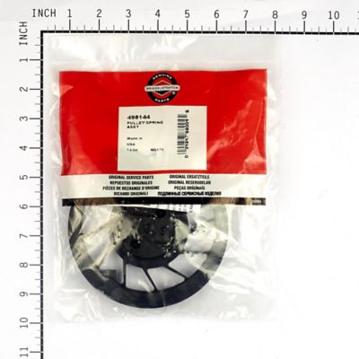 Image showing  Pulley/Spring Assembly for Select Briggs & Stratton Models, 498144