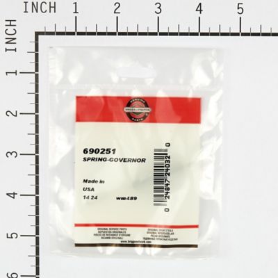 Image showing  Governor Spring for Select Briggs & Stratton Models, 690251