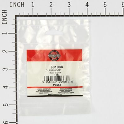 Image showing  Fuel Line Hose Clamp for Select Briggs & Stratton Models, 691038