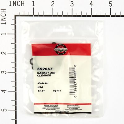 Image showing  Air Cleaner Gasket for Select Briggs & Stratton Models, 692667