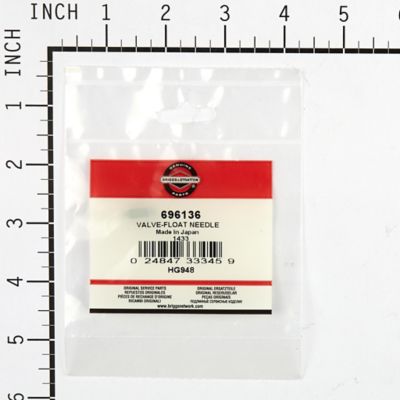 Image showing  Float Needle Valve for Briggs & Stratton and Toro Models, 696136