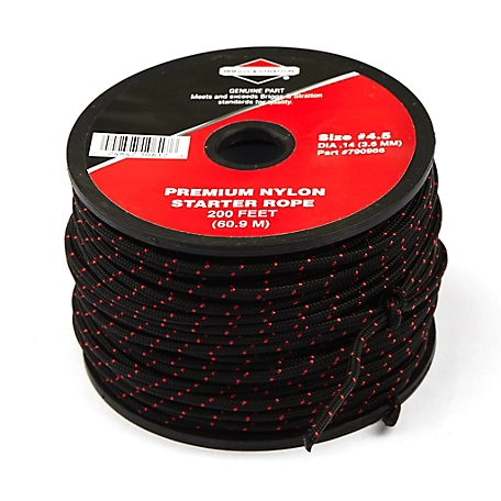 Briggs & Stratton Starter Spool Rope for Select Briggs & Stratton Models, 200 ft., 790966