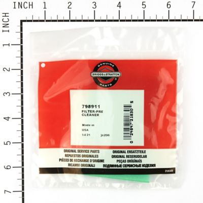 Image showing  Pre-Cleaner Filter for Select Briggs & Stratton Models, 798911