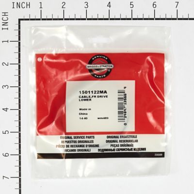 Image showing  Front Drive Lower Cable for Select Briggs & Stratton Models, 1501122MA