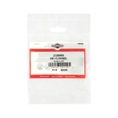 Image showing  Flywheel Key for Select Briggs & Stratton Models, 222698S