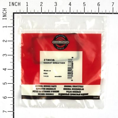 Image showing  Breather Gasket for Select Briggs & Stratton Models, 27803S