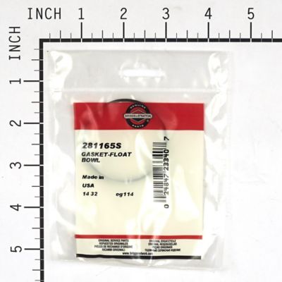 Image showing  Float Bowl Gasket for Select Briggs & Stratton Models, 281165S
