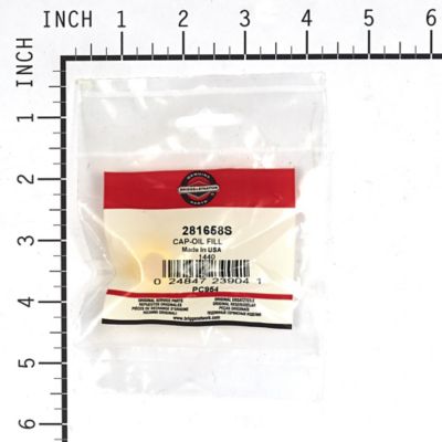 Image showing  Oil Fill Cap for Briggs & Stratton 091000 Series Engines, 281658S